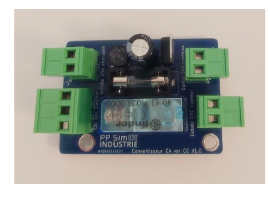 Carte électronique PP Sim Industrie de conversion 24 V AC en 24 V DC