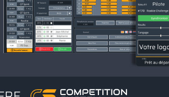 Interface de gestion du Competition System